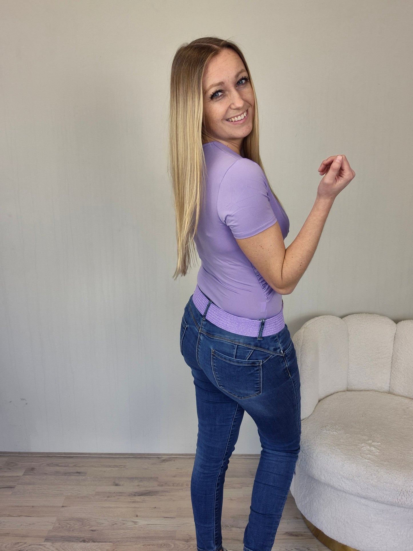 Body by swan knoop lila HS8673 - Nancfashion