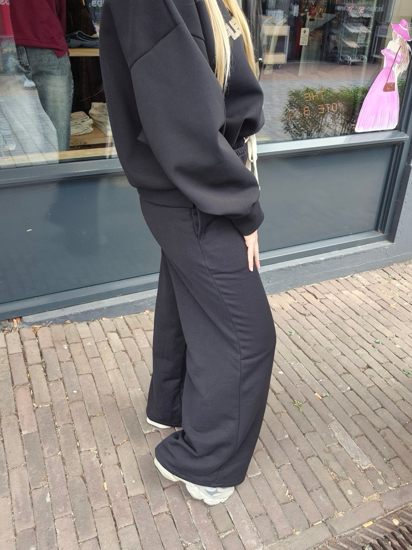 Mooij jogg broek zwart