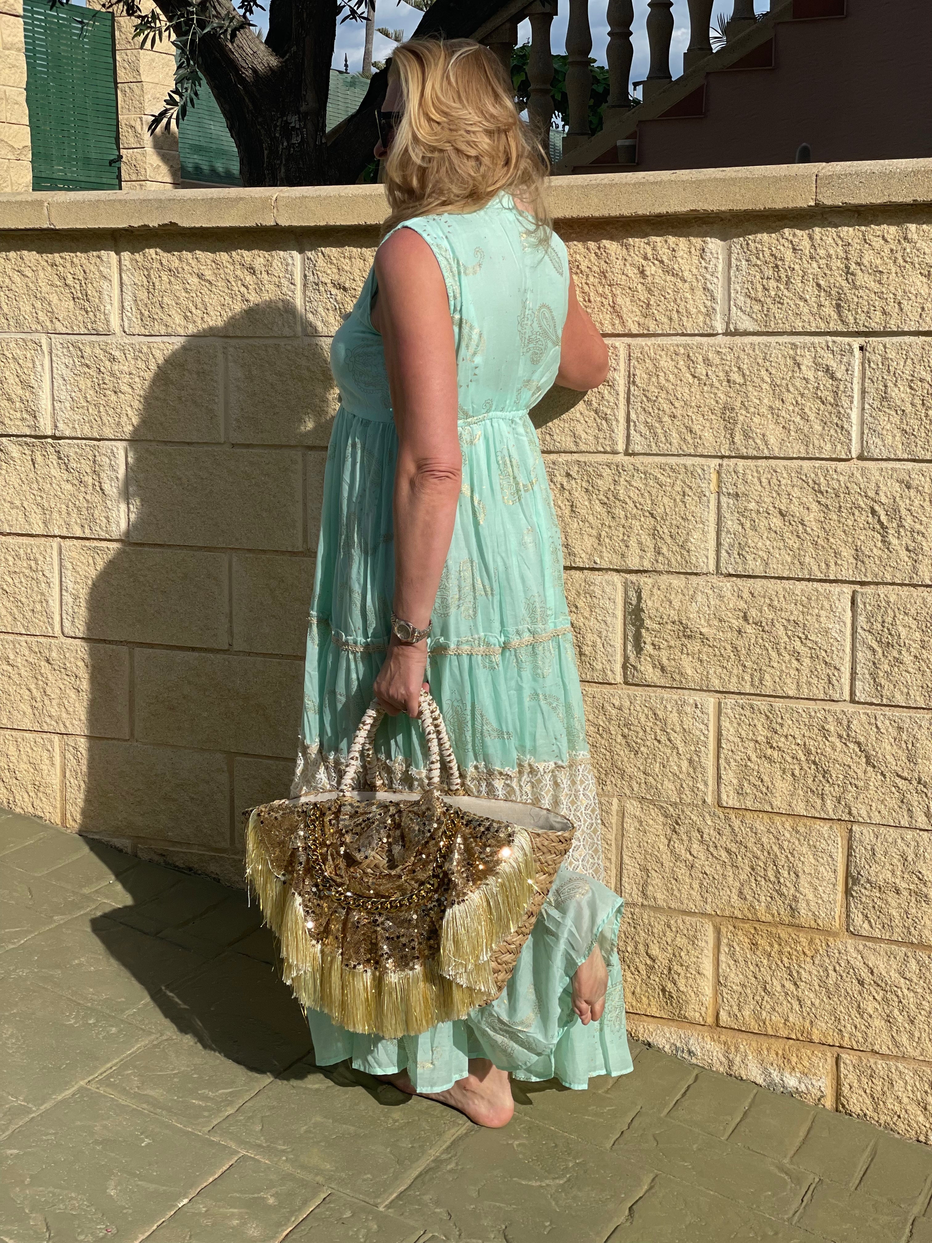 Strandtas Chelsea Goud - Nancfashion